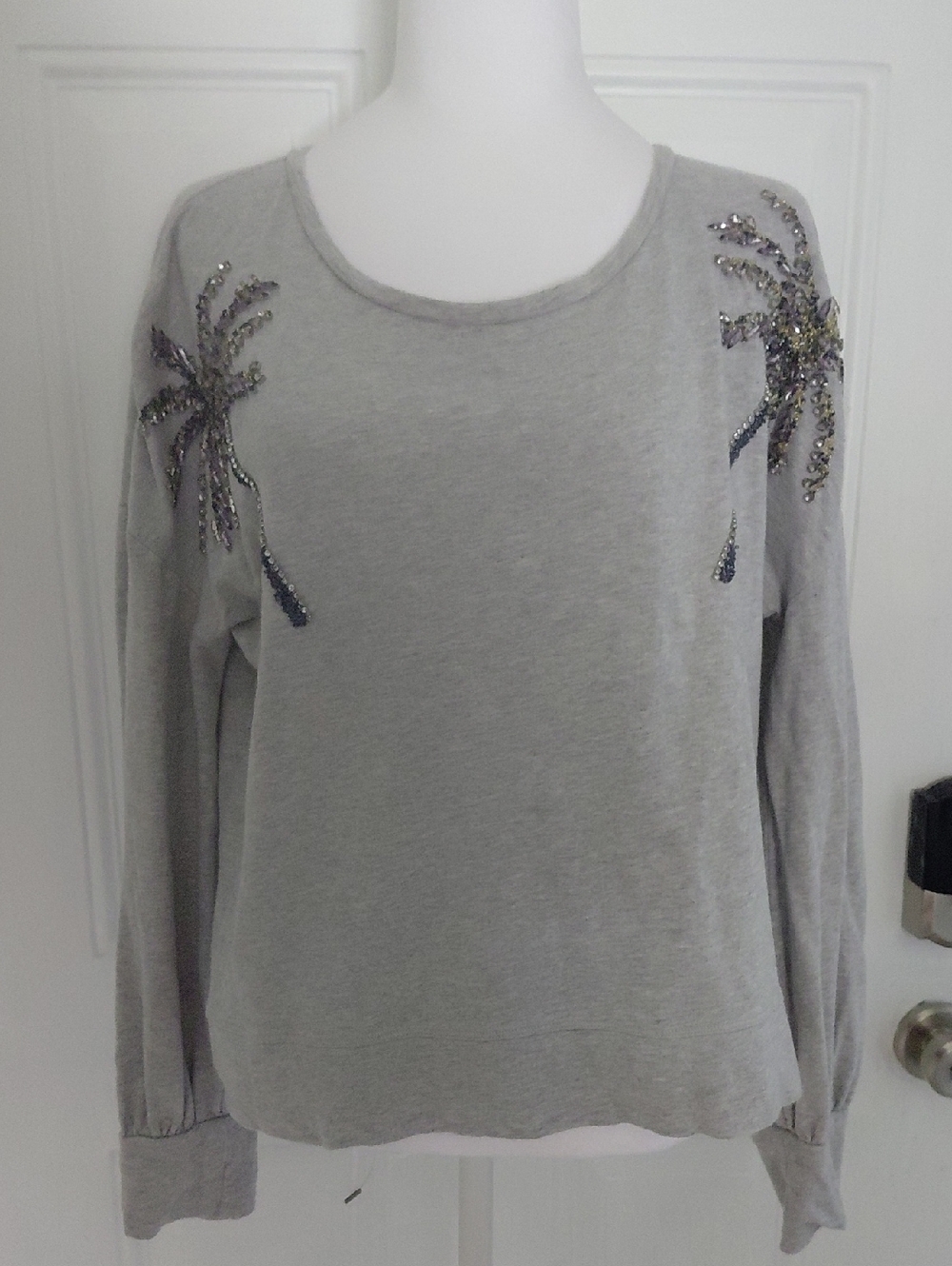 Lilly Pulitzer Palm Tree Embelished Top